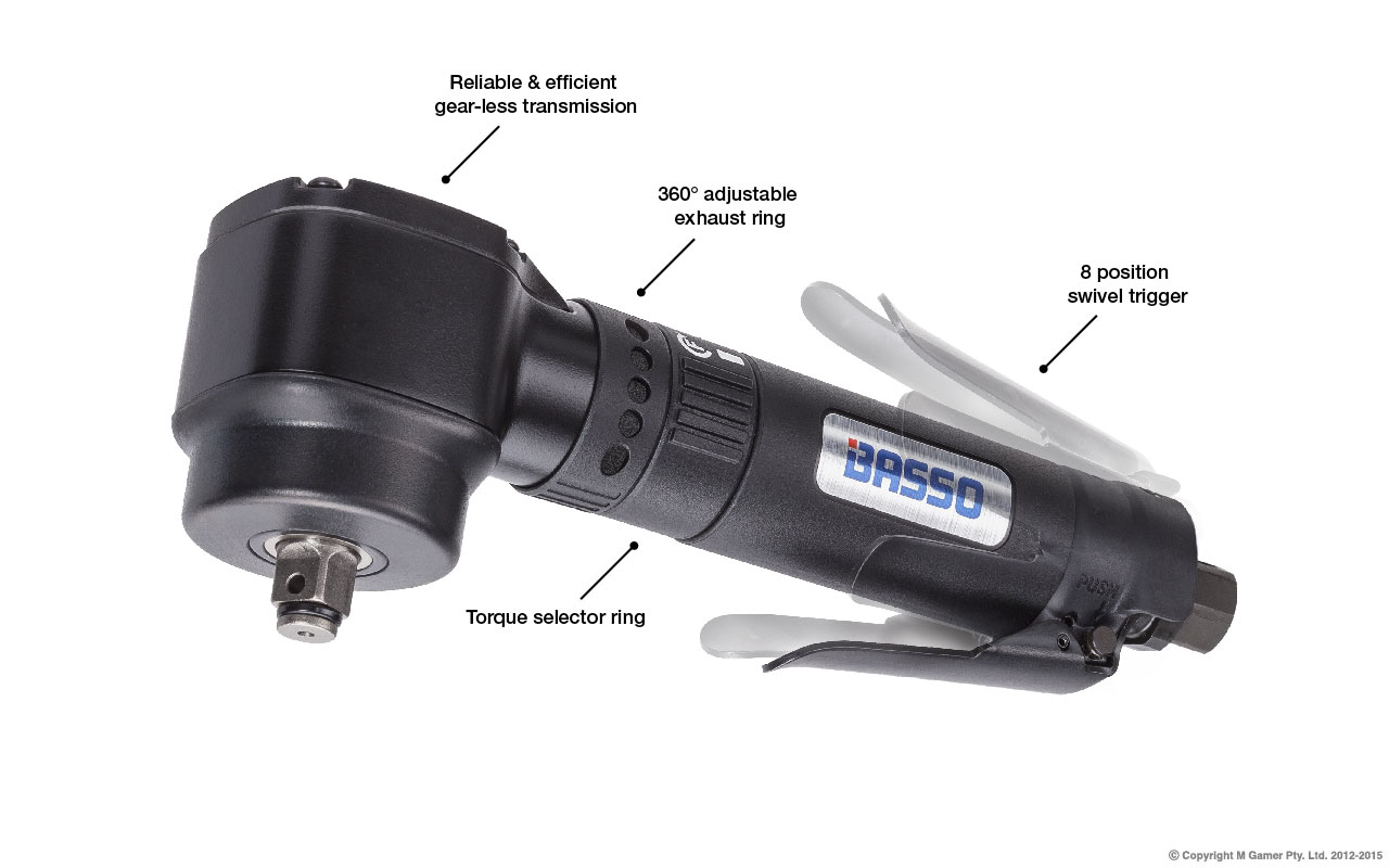 1 2 right angle impact wrench